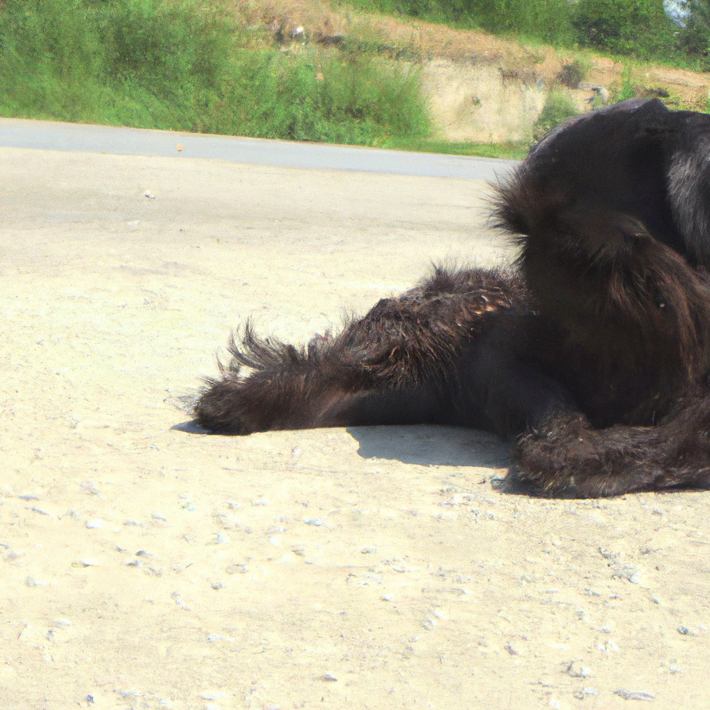 Changes in Affenpinscher's attitude during heat period