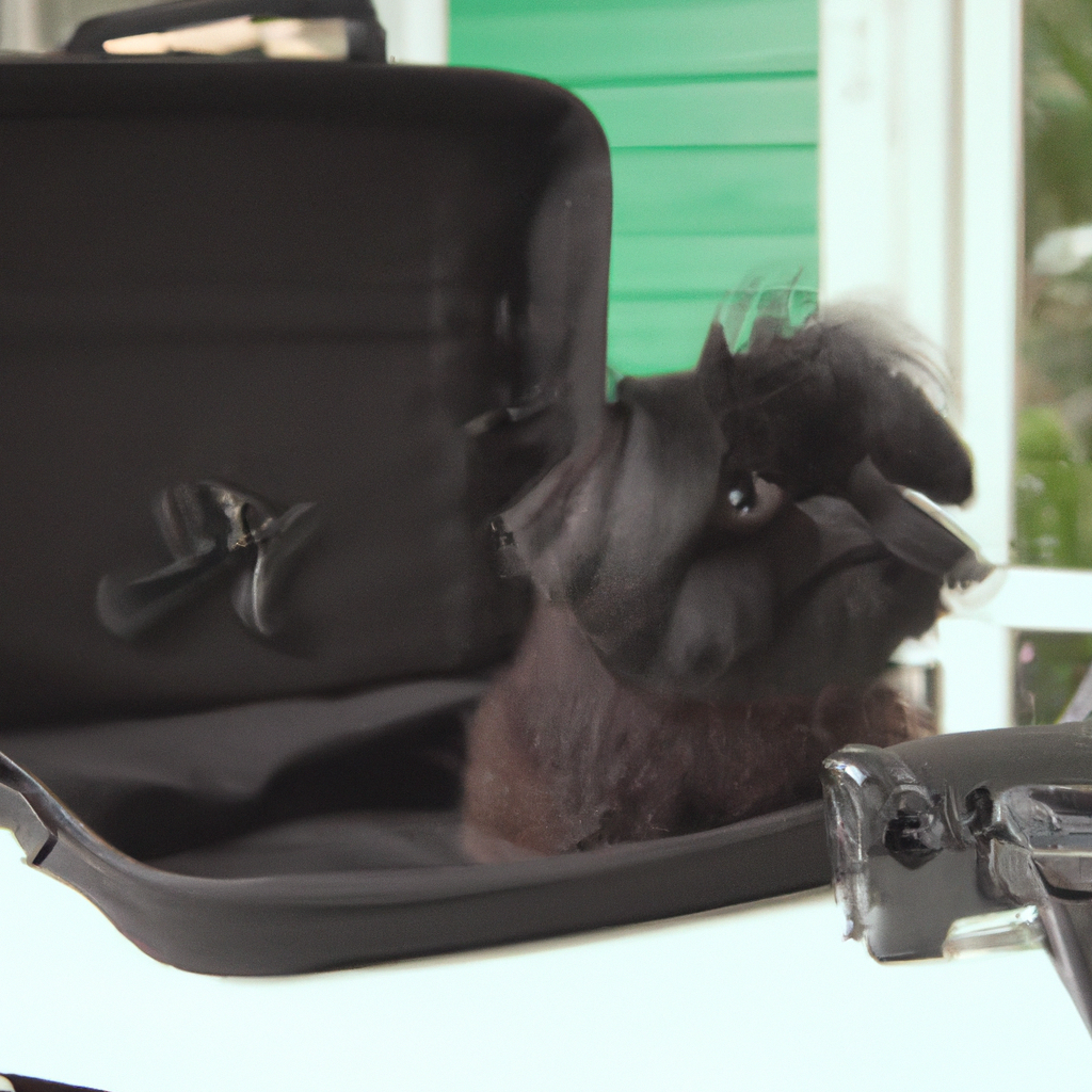 How to prepare an Affenpinscher for travel