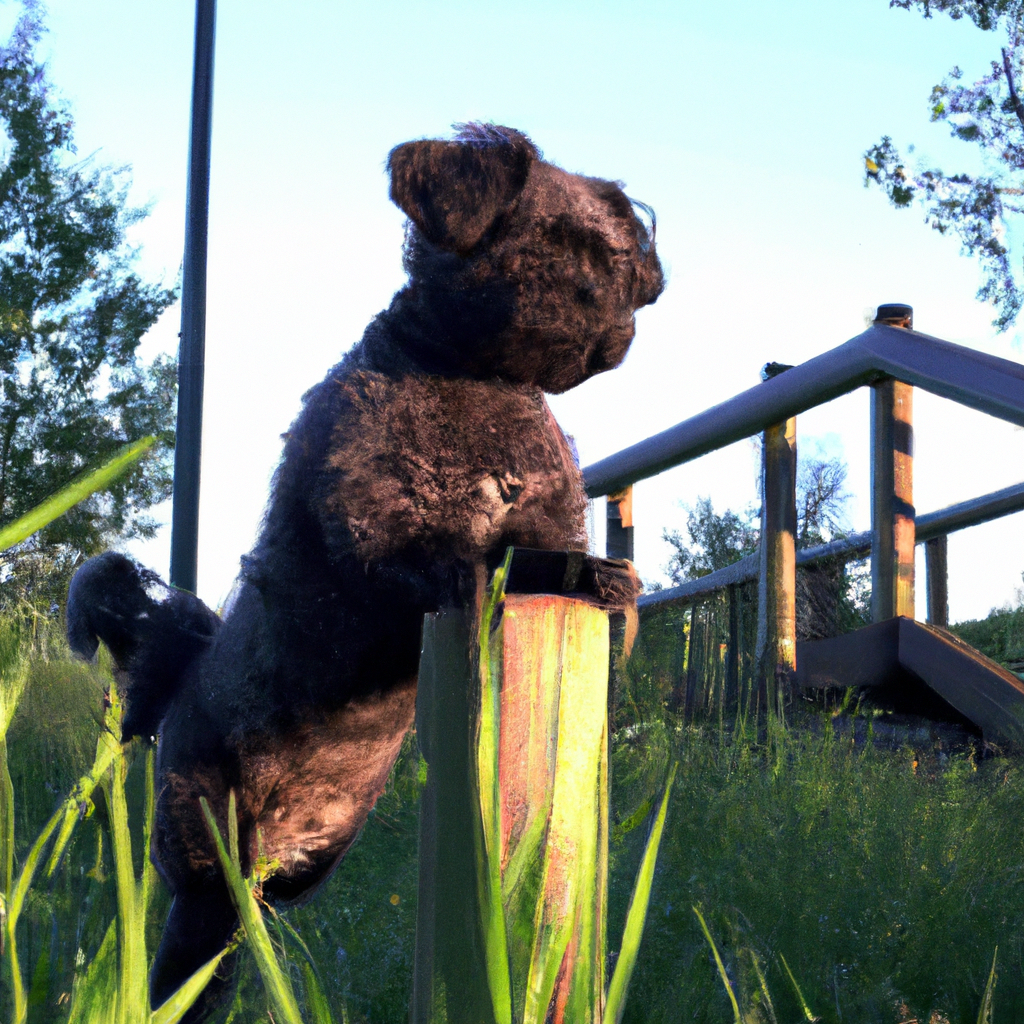 Balancing exercise and rest for Affenpinscher
