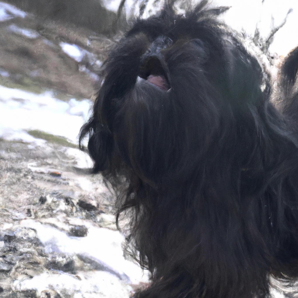 Learning about the barking habits of Affenpinschers.