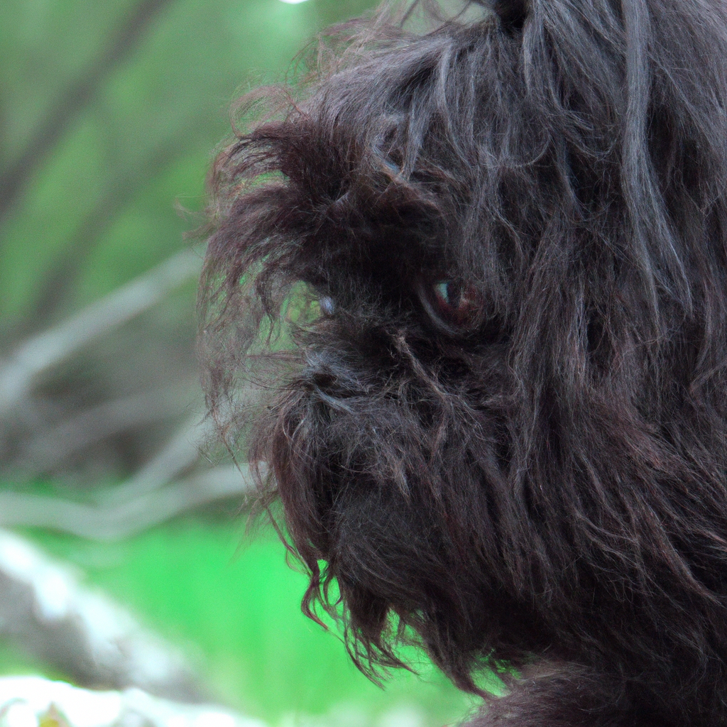 What is the meaning behind an Affenpinscher's bark?
