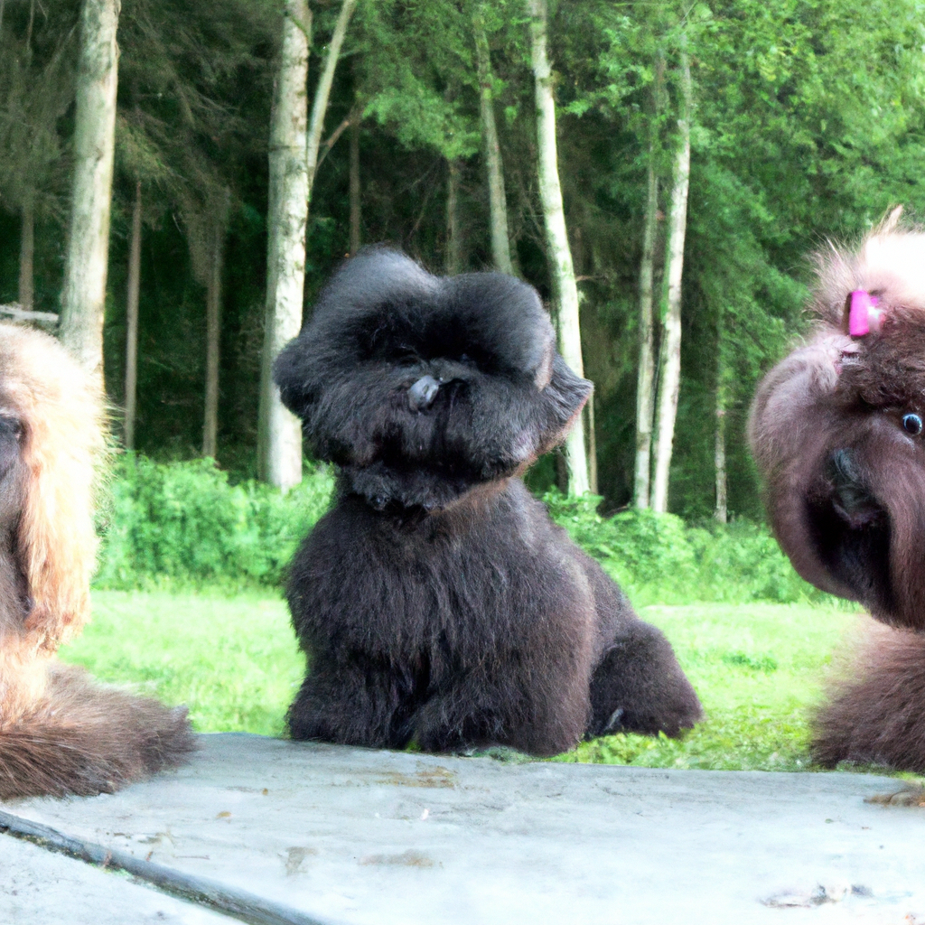 Affenpinscher vs other toy breeds: grooming need comparison
