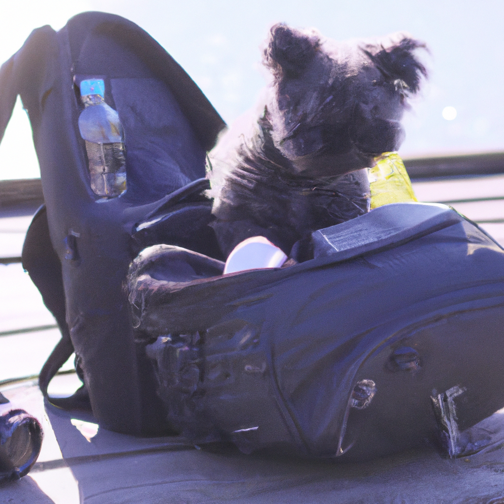 Essential items when traveling with an Affenpinscher