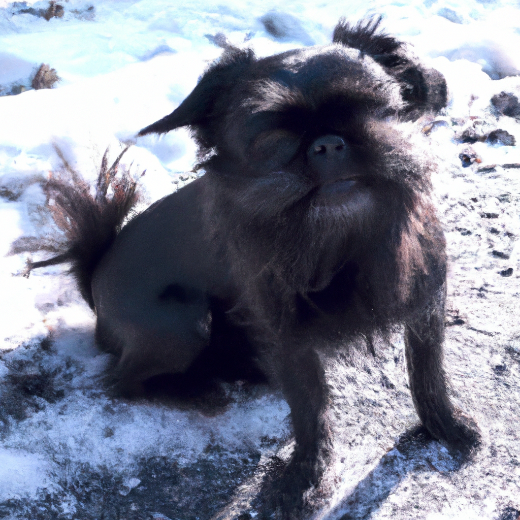 Why is winter care important for Affenpinschers?